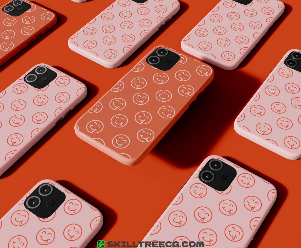 图片[3]-Smartphone Cases Mockup（668815）-技能树